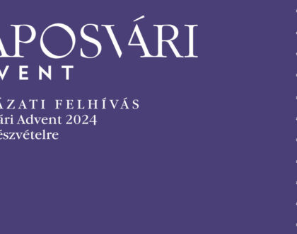 PÁLYÁZATI FELHÍVÁS Kaposvári Advent 2024 vásári részvételre